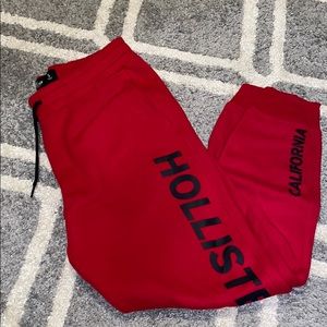 Men’s skinny Hollister sweat pants